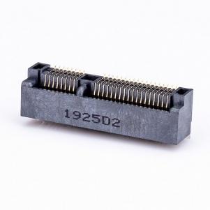 0.8mm Pitch Mini PCI Express connector 52P,Height 6.8mm